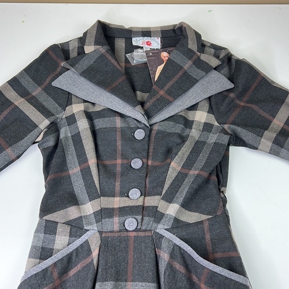 NWT Miss Candy Floss Nour Lou Retro Dress - Picture 5 of 14